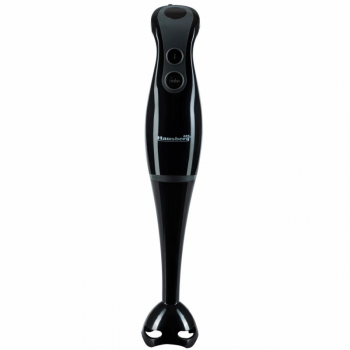Blender de mana Hausberg HB-7671 300 W Lama din inox 2 viteze Negru 