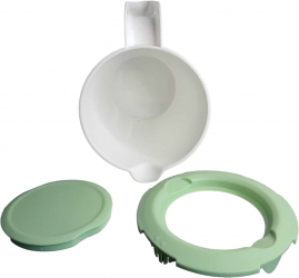 Cana pentru cuptorul cu microunde 1 l 17 x 15.2 x 12.1