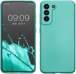 Husa Kwmobile pentru Samsung Galaxy S21 FE Verde Silicon 55485.231 
