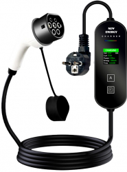 Statie de incarcare portabila pentru autovehicule electrice 8A-16A monofazat 
