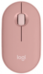 Mouse wireless Logitech Pebble 2 M350s, bluetooth, dongleless, Tonal Rose 910-007014 