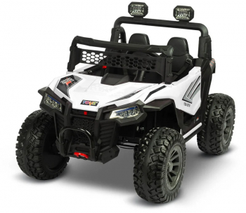 ATV electric cu telecomanda pentru copii Blaze MJ2103-4 Alb 
