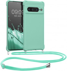 Bumper kwmobile pentru Google Pixel 7 Pro Silicon Verde 59967.71 