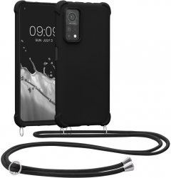 Bumper kwmobile pentru Xiaomi Mi 10T/Mi 10T Pro Silicon Negru 54501.01 