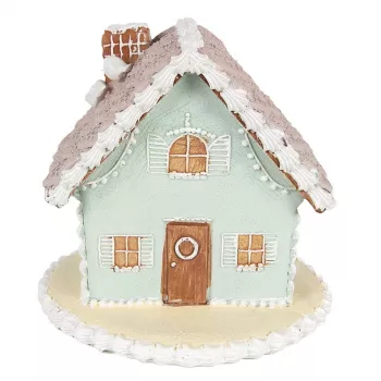 Casuta decorativa polirasina 13x13x12 cm 