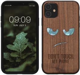 Husa Kwmobile pentru Apple iPhone 11 Multicolor Lemn/Silicon 49799.19 