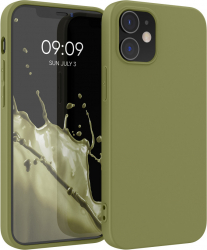 Husa kwmobile pentru Apple iPhone 12/iPhone 12 Pro Silicon Verde 53938.243 