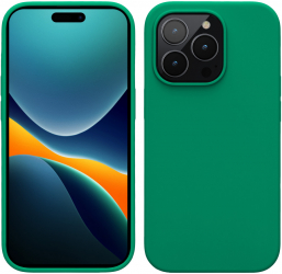 Husa kwmobile pentru Apple iPhone 14 Pro Silicon Verde 59073.142 