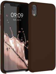 Husa kwmobile pentru Apple iPhone XR Silicon Maro 45910.247 