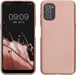 Husa kwmobile pentru Nokia G21/G11 Silicon Roz 60136.31 