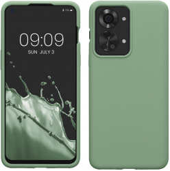 Husa kwmobile pentru OnePlus Nord 2T Silicon Verde 58764.243 