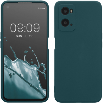 Husa kwmobile pentru OPPO A76 Silicon Albastru 59147.57 