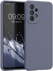 Husa Kwmobile pentru Samsung Galaxy A33 5G Mov Silicon 57833.136 