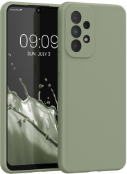 Husa kwmobile pentru Samsung Galaxy A33 5G Silicon Verde 57833.172 