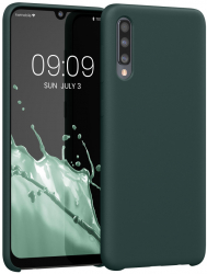 Husa kwmobile pentru Samsung Galaxy A50 Silicon Verde 48715.169 