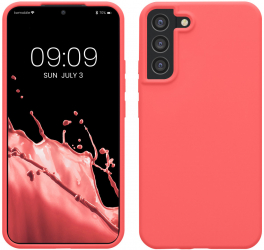 Husa kwmobile pentru Samsung Galaxy S22 Plus Silicon Roz 56761.103 