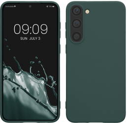 Husa kwmobile pentru Samsung Galaxy S23 Plus Silicon Verde 60283.171 