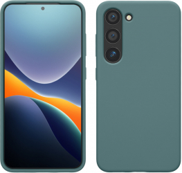 Husa kwmobile pentru Samsung Galaxy S23 Silicon Verde 60273.207 