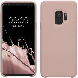 Husa kwmobile pentru Samsung Galaxy S9 Silicon Roz 44182.236 