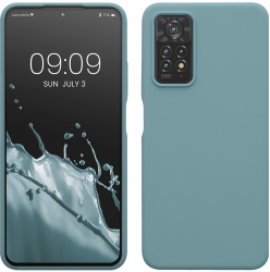 Husa kwmobile pentru Xiaomi Redmi Note 11 Pro/Redmi Note 11 Pro 5G/Redmi Note 12 Pro Silicon Verde 57373.206 