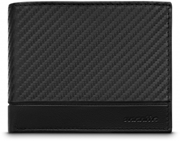 Portofel barbati Negru orizontal Piele naturala 12x9.5x2 cm Zagatto ZG-N992-F7 