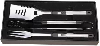 Set 3 ustensile din inox pentru gratar 47 cm Activa 15500