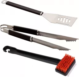Set 3 ustensile pentru gratar Starter Char-Broil 140768 