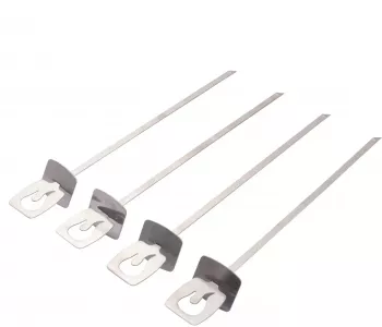 Set 4 tepuse metalice pentru gatit Kebab si frigarui la gratar Char-Broil 140019 