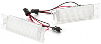 Set lampi LED pentru numarul de inmatriculare Opel Alfa Romeo Fiat Vauxhall 