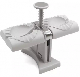 Aparat manual pentru ravioli umplut galuste din plastic Gonga® Gri 