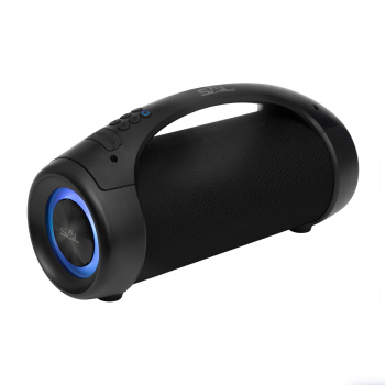 Boxa portabila Home 50W bluetooth radio control vocal aux RGB negru 