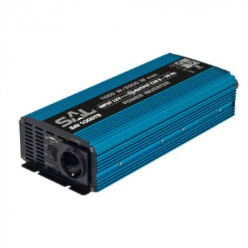Convertor tensiune 1000W sinusoida pura USB SAI 1000TS 