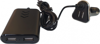 Incarcator auto 12V USB 4X2.4A