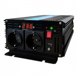 Invertor auto de la 12V la 220-230V 1000W Unda Sinusoidala Pura TED Electric