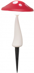 Lampa solara LED de exterior pentru gradina Rabalux Funghetto 0.06W IP44 AAA NiMH 300mAh 18.5 cm 