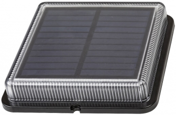 Lampa solara LED de exterior Rabalux Bilbao 1.5W 3.2V 500 mAh lumina alba naturala 4000K0 IP67 Negru 