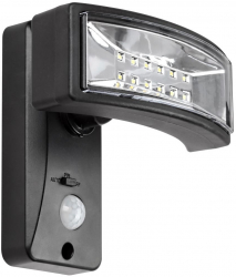 Lampa solara senzor Rabalux LED 2.4 W 3.7 V Negru 