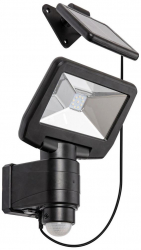 Proiector solar senzor Rabalux LED 5 W 3.7 V Negru 
