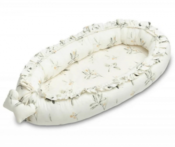 Cuib pentru bebelusi 80 x 50 x 12 cm Sensillo 394671 Alb 