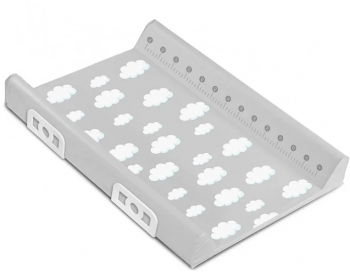 Saltea de infasat rigida 70 x 49 x 3 cm pentru bebelusi Sensillo SILLO-0727 Gri 