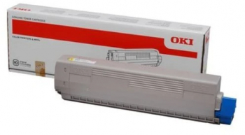 Toner OKI 44844613 Yellow C822N 7300 pag 