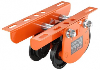 Carucior cu role pentru electropalan Vevor capacitate 500 kg latime reglabila 60-120 mm 