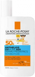 Fluid invizibil cu protectie solara pentru copii fata si corp La Roche-Posay ANTHELIOS UV-MUNE 400 DERMOPEDIATRICS SPF50+ 250 ml 
