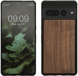 Husa kwmobile pentru Google Pixel 7 Pro Lemn Maro/Negru 60033.18 