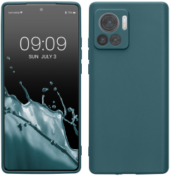 Husa kwmobile pentru Motorola Edge 30 Ultra Silicon Albastru 60068.78 