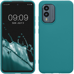 Husa kwmobile pentru Nokia X30 Silicon Verde 59892.57 