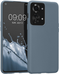 Husa kwmobile pentru OnePlus Nord 2T Silicon Albastru 60050.202 