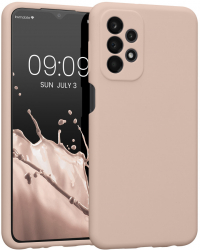 Husa kwmobile pentru Samsung Galaxy A23 /Galaxy A23 5G Silicon Roz 57829.225 