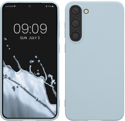 Husa kwmobile pentru Samsung Galaxy S23 Plus Silicon Albastru 60283.58 