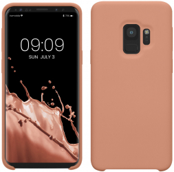 Husa kwmobile pentru Samsung Galaxy S9 Silicon Roz 44182.237 